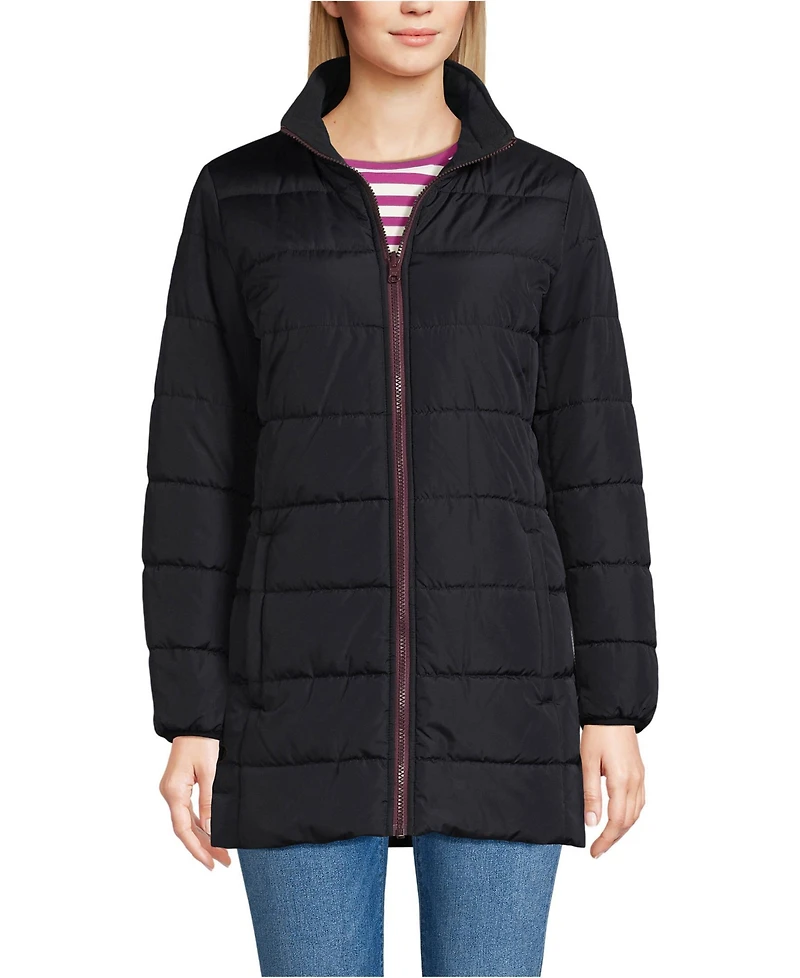 Lands' End Women's Squall Waterproof Insulated 3 1 Winter Parka