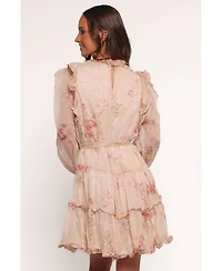 Petal and Pup Women's Phaedra Long Sleeve Mini Dress