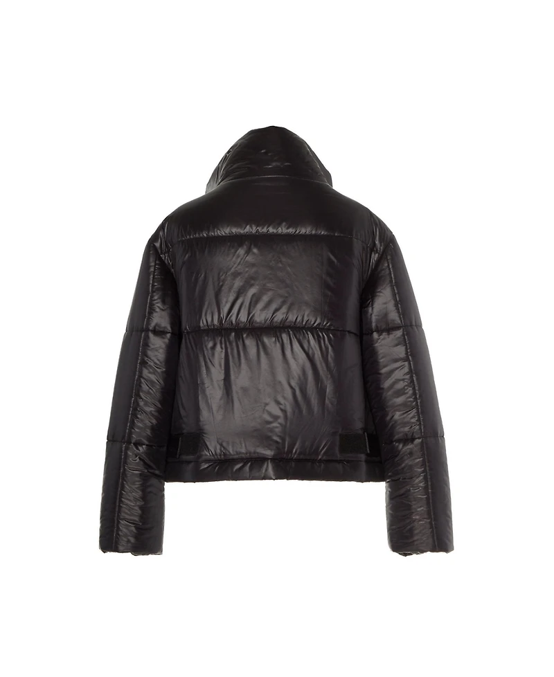 Caalo Women's Sustainable Reversible Cropped Coat