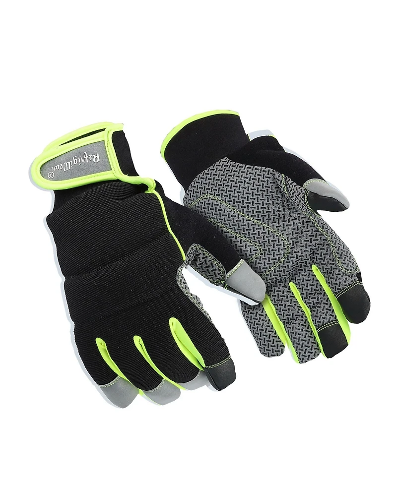 RefrigiWear Men's Endurance Active Touch Glove – -10°F Insulated Work with Touchscreen Fingers