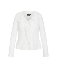 City Chic Plus Lacie Top