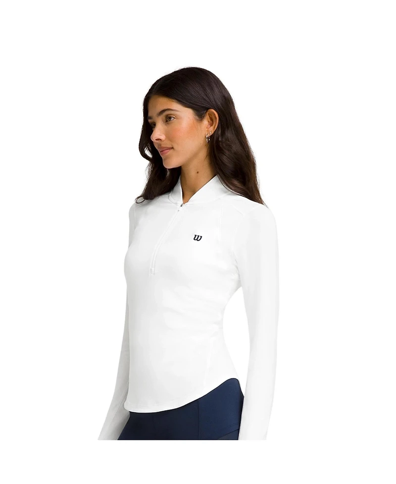 Wilson Women's All Day Half-Zip Tennis Pullover