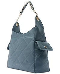 Arezzo Diana Large Leather Shoulder Bag