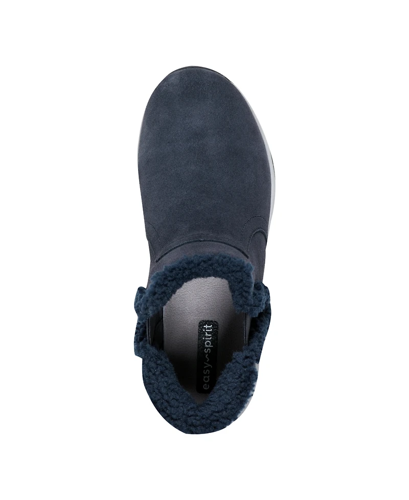 Easy Spirit Women's Eastin Soeasy Cozy Suede Walking Booties