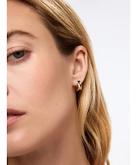 Ana Luisa Huggie Hoop Earrings