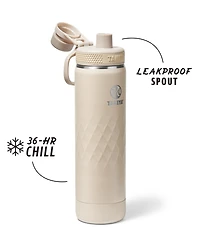 Takeya Sport oz. Triple-Insulated Water Bottle with Spout Lid