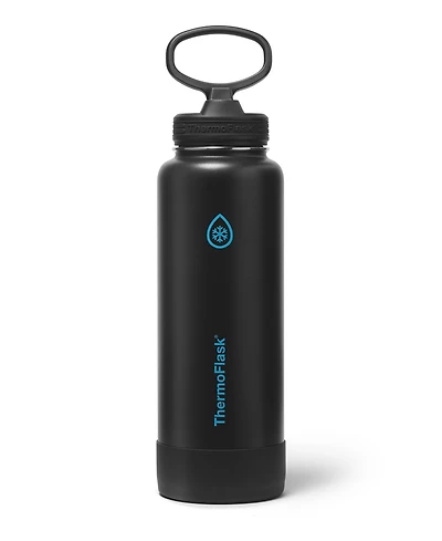 ThermoFlask 40 oz. Double Wall Vacuum Insulated Water Bottle with Straw Lid