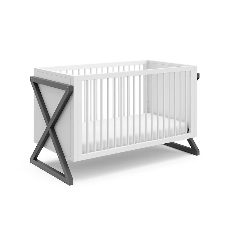 Storkcraft Equinox 3-in-1 Convertible Crib - Gray