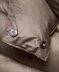 Mango Women's Hood Quilted Coat