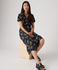 Levi's Women's Rosa Short Sleeve Midi Dress