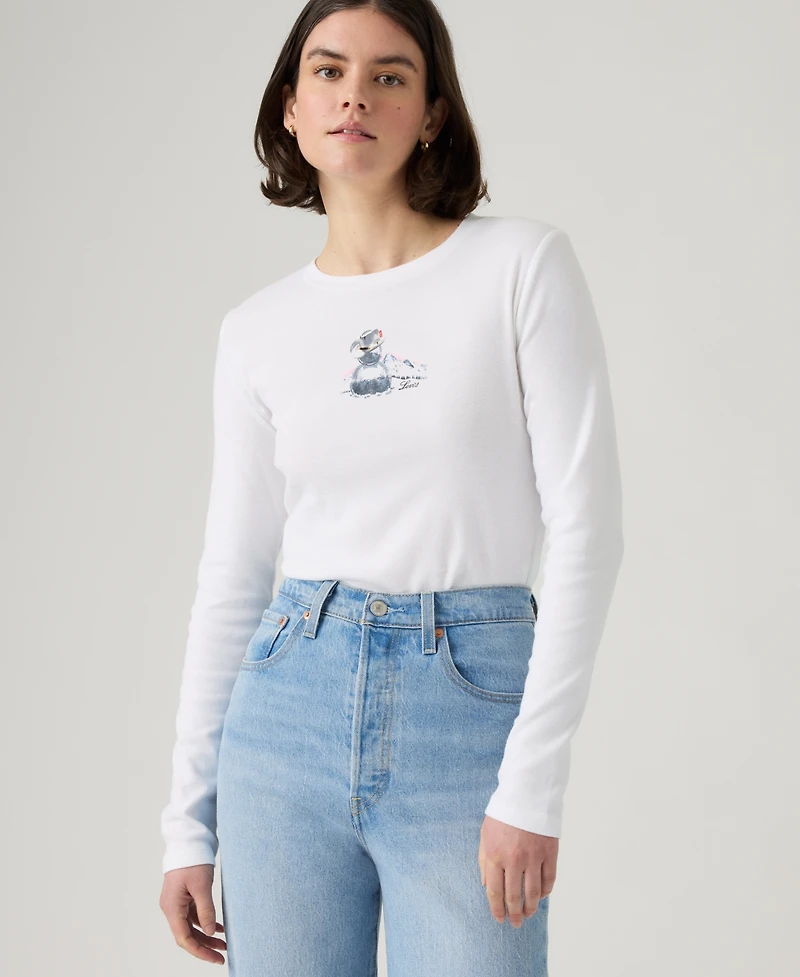 Levi's Women's Graphic Essential Long Sleeve T-Shirt