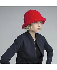 Kangol Men's Faux Fur Casual Bucket Hat