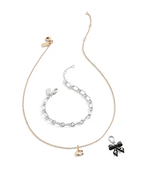 Coach Faux Pearl Collectible Signature Bow Jewelry Charm