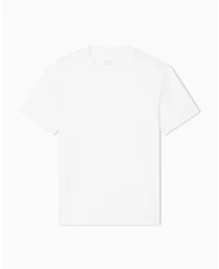 A|X Armani Exchange Men's Mercerized Jacquard Allover Logo T-Shirt