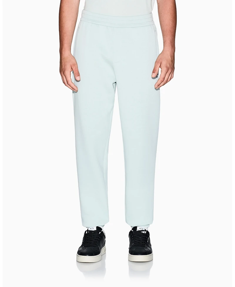 A|X Armani Exchange Men's Scrunch Bottom Fleece Jogger