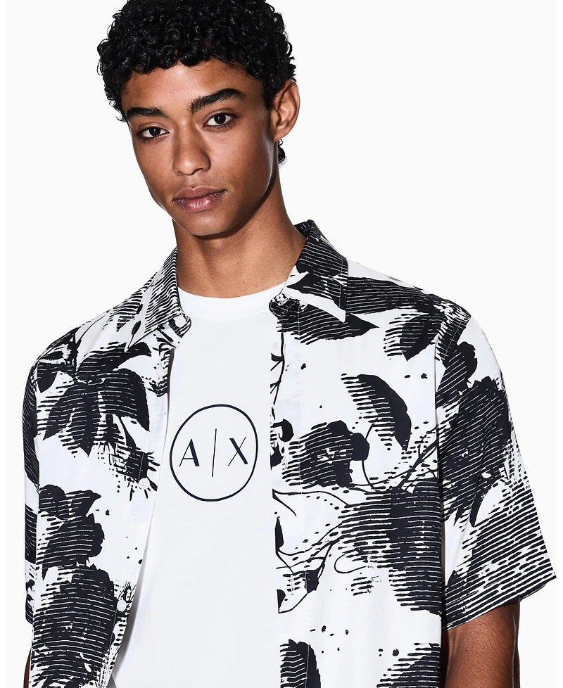 A|X Armani Exchange Men's Circle A X Graphic T-Shirt