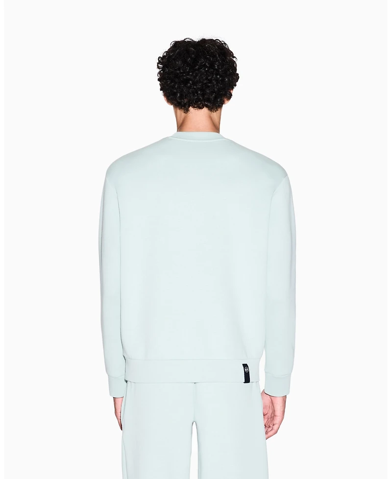 A|X Armani Exchange Men's Center Graphic Crewneck Sweatshirt