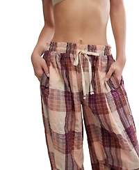 Free People Women's Find The Time Lounge Mid-Rise Pants