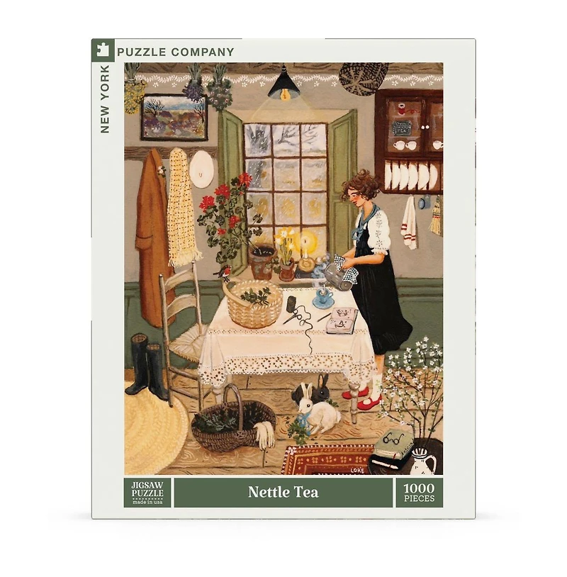 New York Puzzle Company Nettle Tea 1000 Piece Puzzle