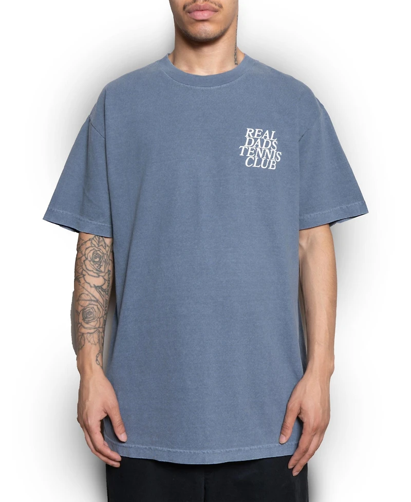 9tofive Men's Real Dads Tennis Club T-Shirt