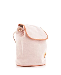 Pre-Owned Hermes Les Cabanes Backpack Embroidered Toile