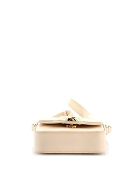 Pre-Owned Chloe Mini C Flap Bag Leather