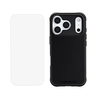 Case-Mate Protection Pack Tough MagSafe Case and Glass Screen Protector for Apple iPhone 17 Pro