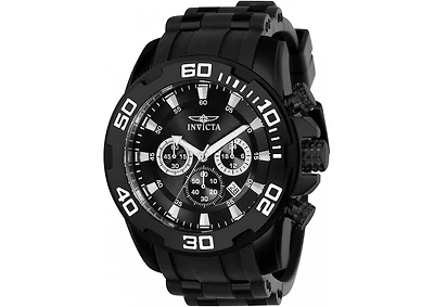 Invicta Men's 22338 Pro Diver Quartz Chronograph Black Dial Watch