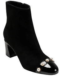 Karl Lagerfeld Paris Women's Dalyn Heeled Booties