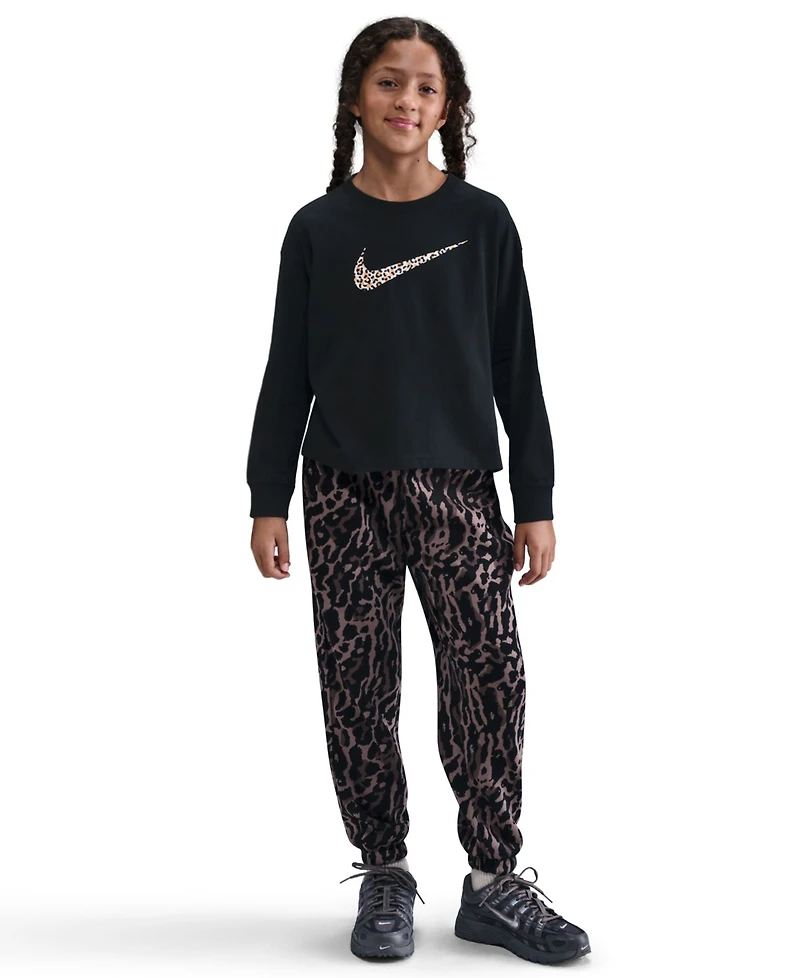 Nike Girls 7-16 Sportswear Long-Sleeve T-Shirt