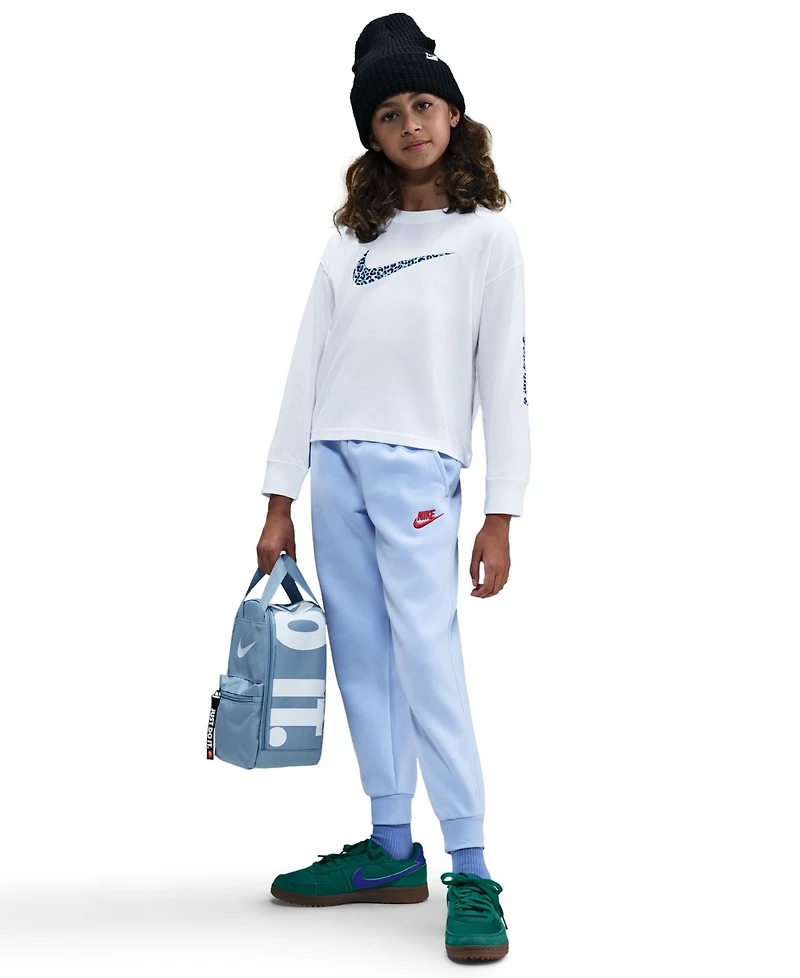 Nike Girls 7-16 Sportswear Long-Sleeve T-Shirt