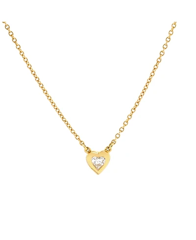 Pre-Owned Tiffany & Co Elsa Peretti Diamonds By The Yard Heart Pendant Necklace