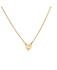 Pre-Owned Tiffany & Co Elsa Peretti Diamonds By The Yard Heart Pendant Necklace