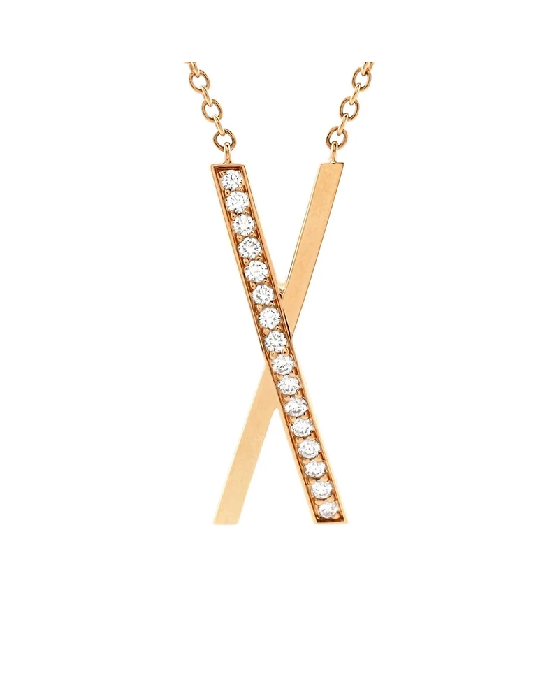 Pre-Owned Tiffany & Co Atlas X Pendant Necklace