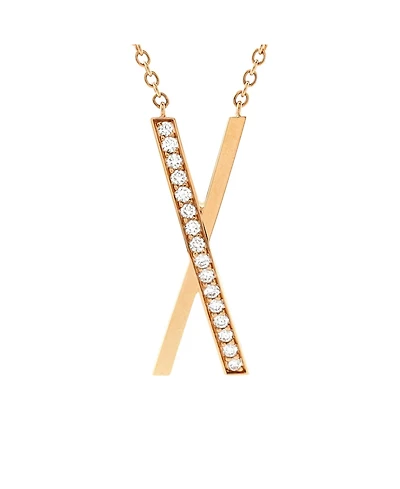 Pre-Owned Tiffany & Co Atlas X Pendant Necklace