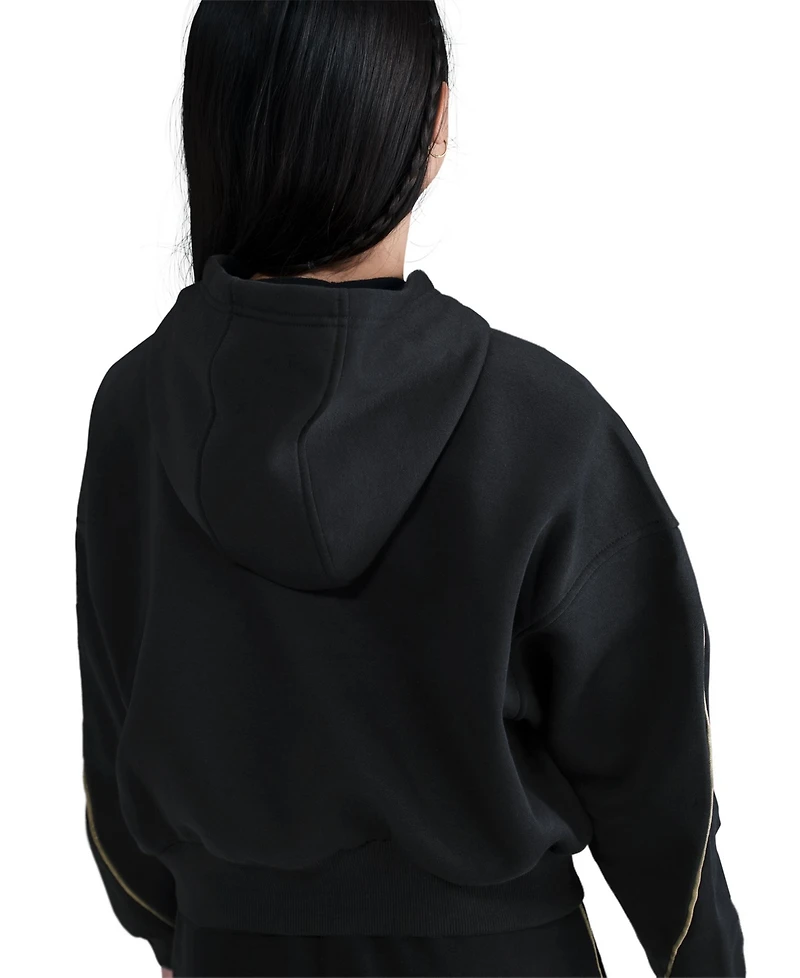 Nike Girls 7-16 Sportswear Boxy Long-Sleeve Hoodie
