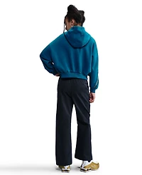 Nike Girls 7-16 Sportswear Boxy Long-Sleeve Hoodie