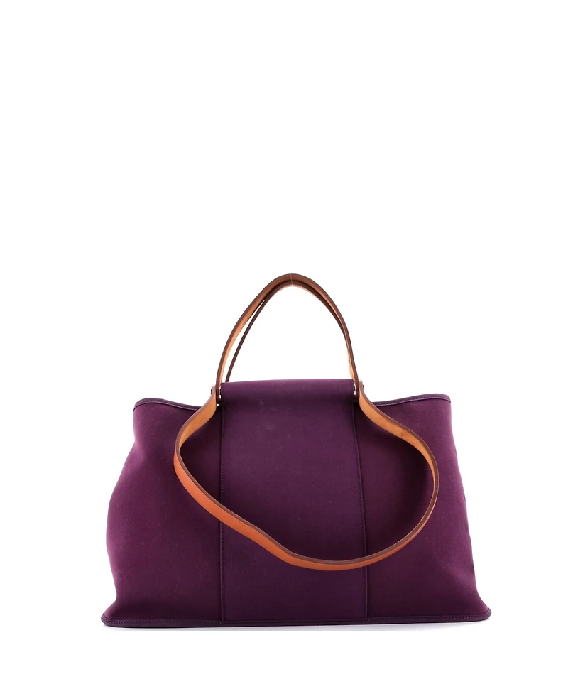 Pre-Owned Hermes 39 Cabag Elan Toile and Leather