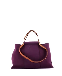 Pre-Owned Hermes 39 Cabag Elan Toile and Leather
