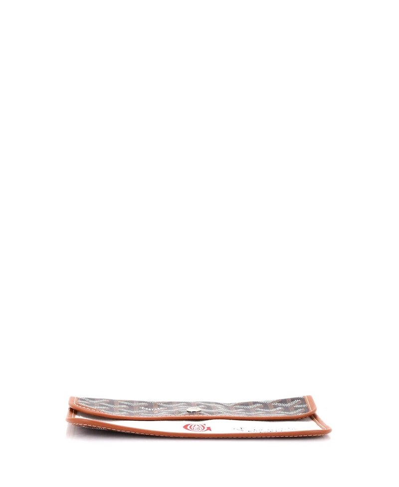 Pre-Owned Goyard Le Foulard Pouch Coated Canvas
