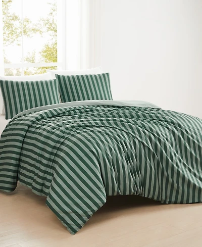 Truly Soft Weston Stripe 3-Pc. Comforter Set