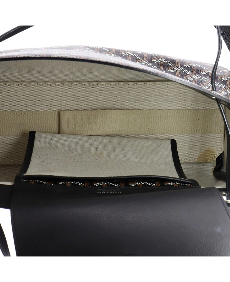 Pre-Owned Goyard Pm Rouette Bag Coated Canvas