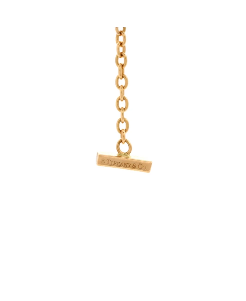 Pre-Owned Tiffany & Co T Smile Chain Bracelet