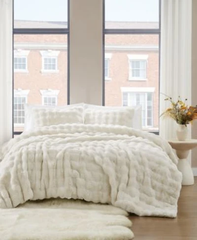 Brooklyn Loom Bubble Faux Fur Comforter Sets