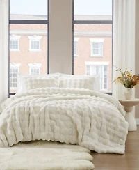 Brooklyn Loom Bubble Faux Fur Comforter Sets