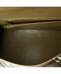 Pre-Owned Balenciaga Small Hourglass Top Handle Bag Monogram Coated Canvas