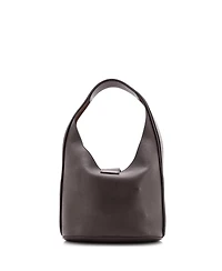 Pre-Owned Salvatore Ferragamo Medium Gancini Buckle Hobo Leather