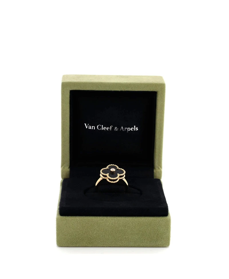 Pre-Owned Van Cleef & Arpels Vintage Alhambra Ring