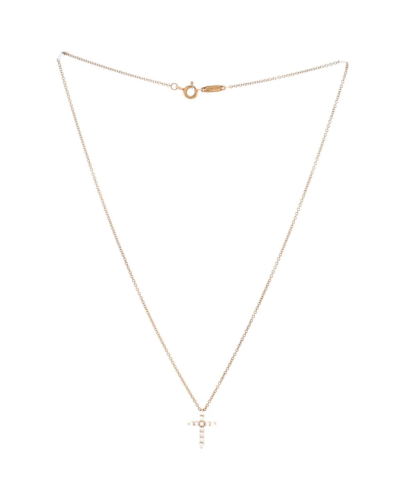 Pre-Owned Tiffany & Co. Cross Pendant Necklace