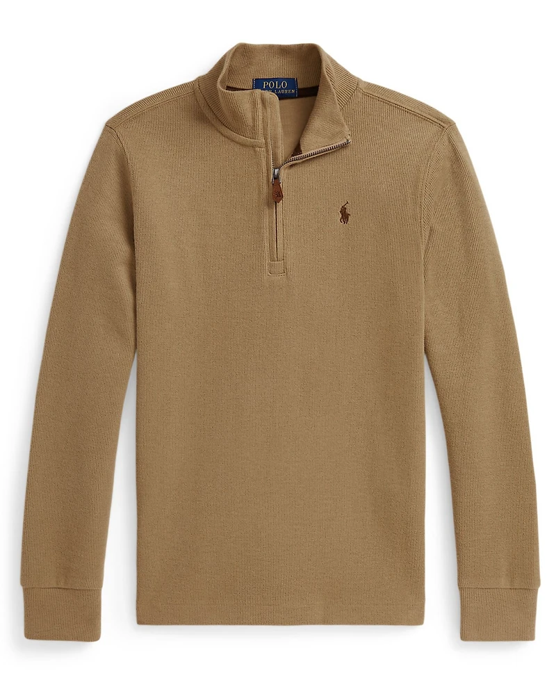 Estate-Rib Quarter-Zip Pullover